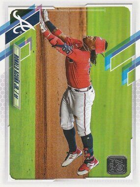 Ronald Acuna Jr. - 2021 Topps 70th Anniversary Series 1 MLB Baseball Card